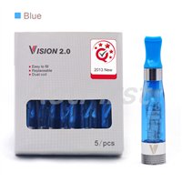 【数量限定セール】Vision 2.0 V3+ CE5 CC デュアルコイル クリアカトマイザー Clearomizer (5個入)